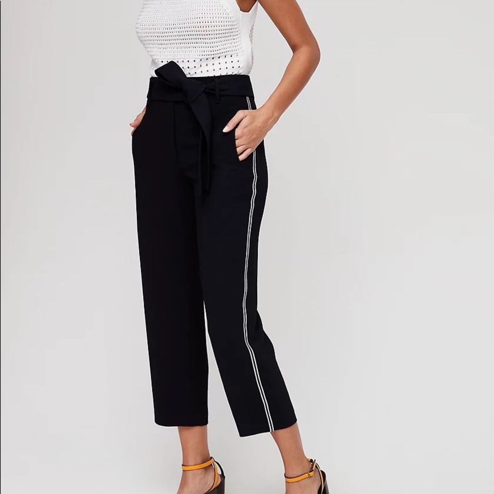 WILFRED X ARITZIA tie front pant